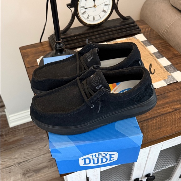 Hey Dude Other - HEY DUDE Men's Black Loafers